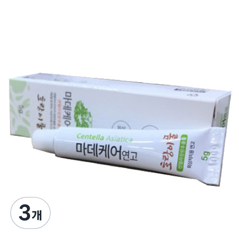 마데케어 상처치료제 연고 5g, 3개, 5ml