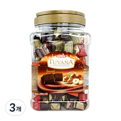 타야스 투바나 초콜렛, 1kg, 3개