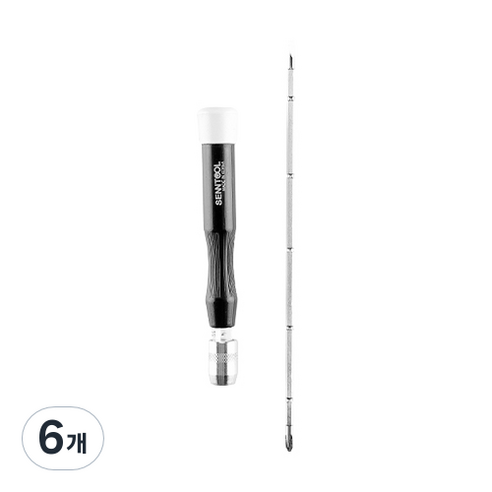 센툴 기능성 양용 정밀 드라이버 3mm, 6개