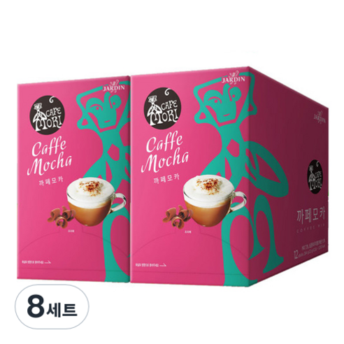 쟈뎅 까페모리 까페모카, 22g, 12개입, 8개