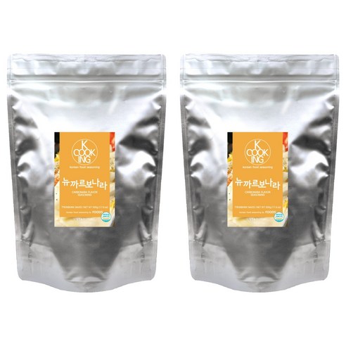 케이쿠킹 뉴까르보나라 분말, 500g, 2개