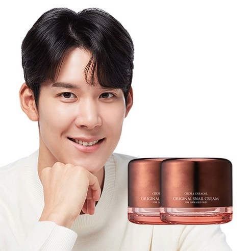 자민경 크레마카라콜 오리지날 달팽이 크림, 50ml, 2개