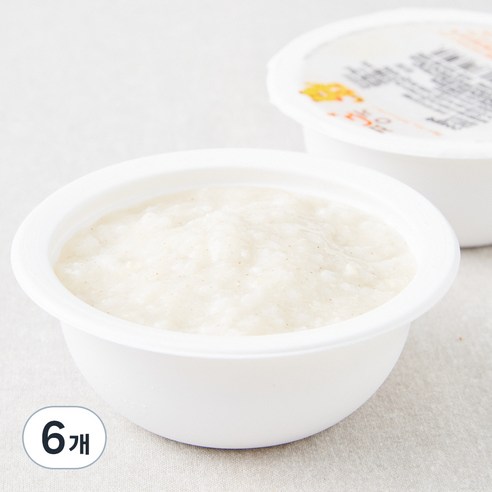 짱죽 중기 9개월부터 이유식 구수미닭죽, 닭, 200g, 6개