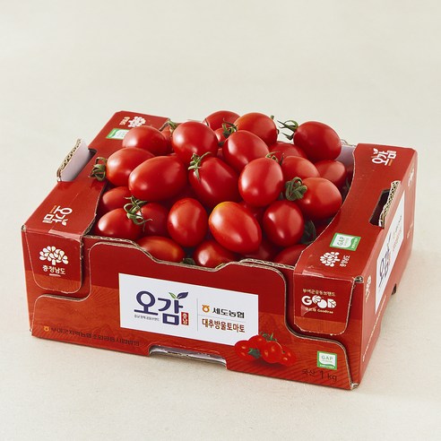충남오감 세도농협 GAP 인증 대추방울토마토, 1kg, 1박스