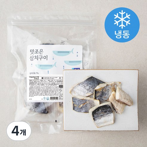 참손 맛조은 삼치구이 5입 (냉동), 150g, 4개