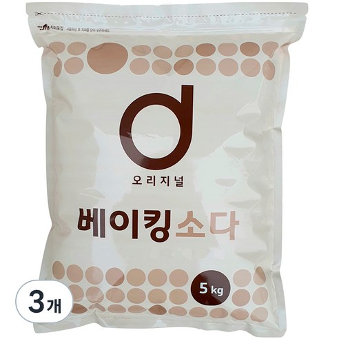 서희 오리지널 베이킹소다, 5kg, 3개
