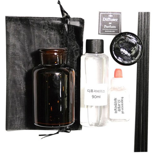 디퓨저KIT, 32.과일향-체리 앤 바닐라, 125ml, 시약병