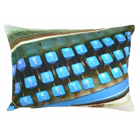 베개커버, 70 x 50cm, 키보드