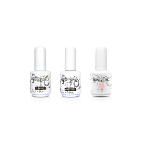 허니걸 트리플젤네일세트, 보연시코스모스, 15ml