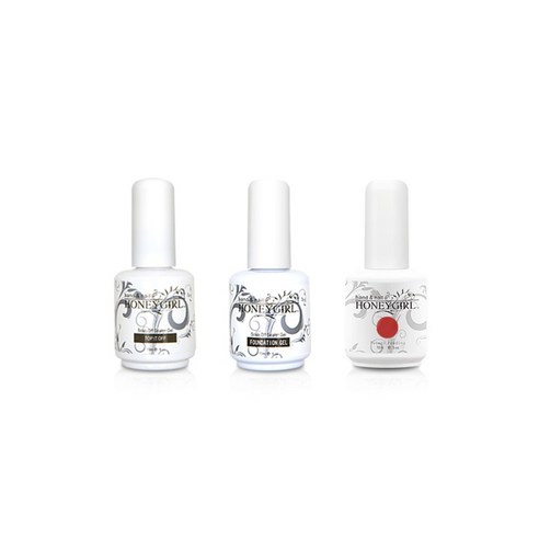 허니걸 트리플젤네일세트, 어반우먼블라썸, 15ml