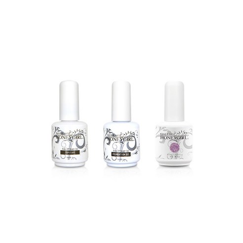 허니걸 트리플젤네일세트, 펄알리움, 15ml