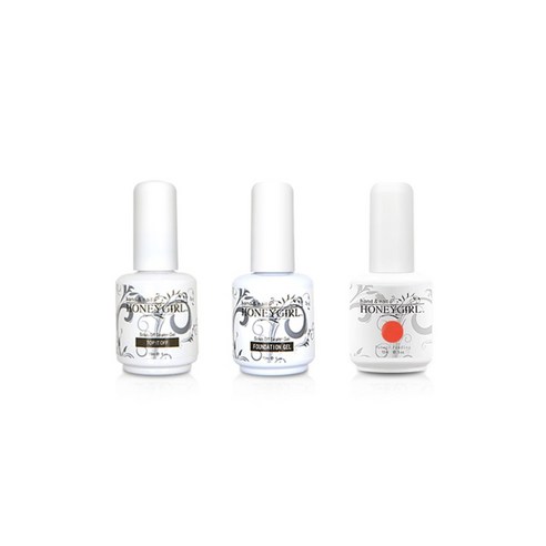 허니걸 트리플젤네일세트, 모노토마토, 15ml