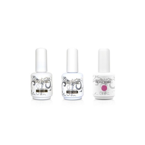 허니걸 트리플젤네일세트, 보연시섹시마일드, 15ml