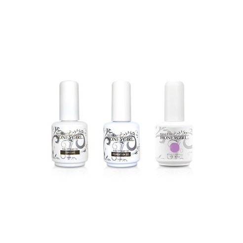 허니걸 트리플젤네일세트, 보연시롤리팝, 15ml