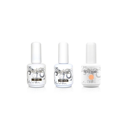 허니걸 트리플젤네일세트, 보연시썸버블라스트, 15ml