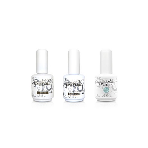 허니걸 트리플젤네일세트, 펄클라우드, 15ml