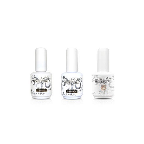 허니걸 트리플젤네일세트, 샤플리문라이트, 15ml
