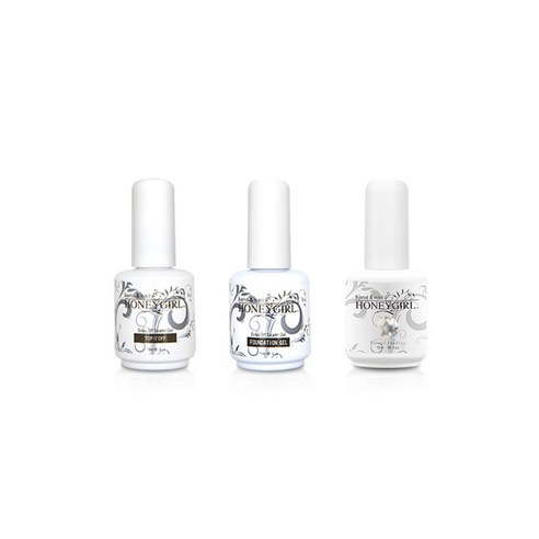 허니걸 트리플젤네일세트, 샤플리그레이빅스타, 15ml