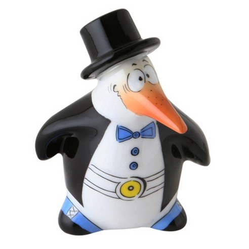 괴벨 인테리어장식 양념통, Penguin groom, 1개