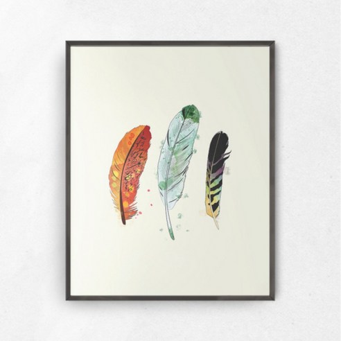 깃털갤러리액자 / 12x17in(295*425), 블랙