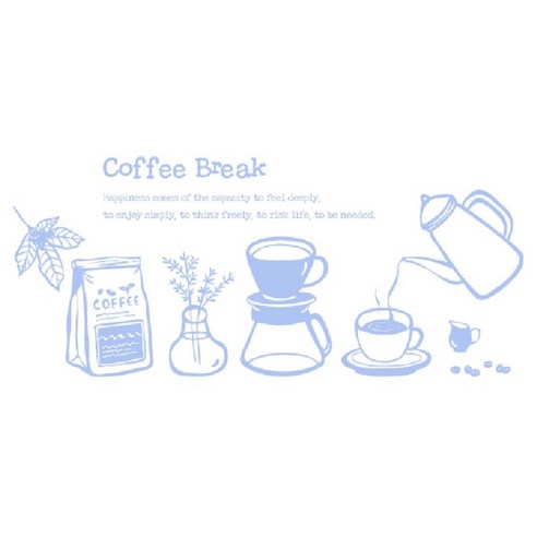 슬로우드로잉 커피향기C2, 라이트바이올렛