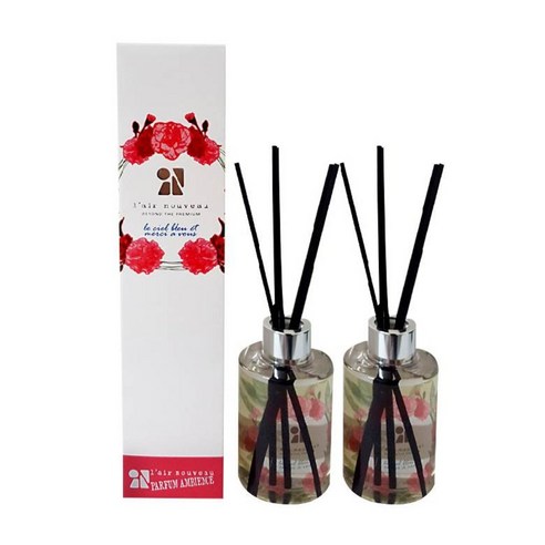 레아누보 디퓨져 2입, 라임바질&만다린 + 티&시트러스, 150ml