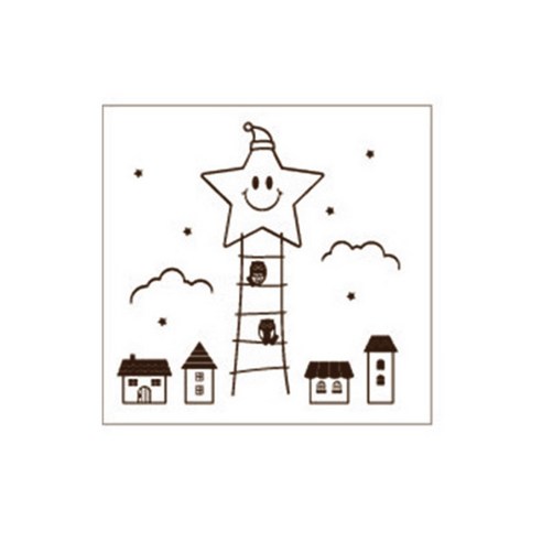 데코사랑 그래픽스티커 바바라라인, C
