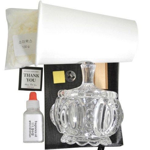 케이지 캔들KIT-공주 크리스탈 향수향, 111.블랙라즈베리 앤 바닐라, 150ml