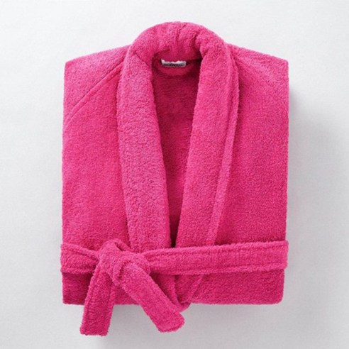 라흐두뜨 숄카라 목욕가운 F647571, rose groseille