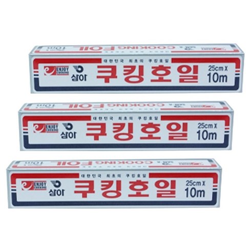 삼아 쿠킹호일, 10m, 3개