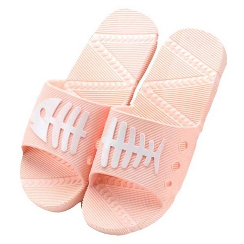 블럭마트 물고기 욕실화 PINK, 1개