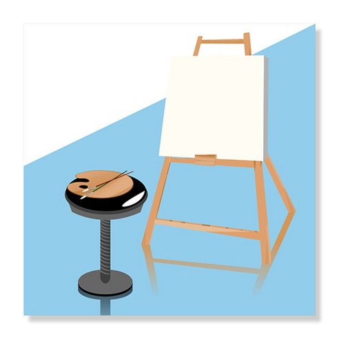 디아섹액자 벽걸이및테이플용, Painting studion