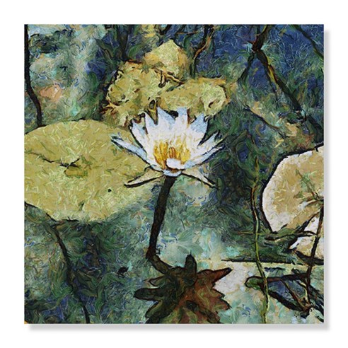 디아섹액자 벽걸이용, Warter Lily