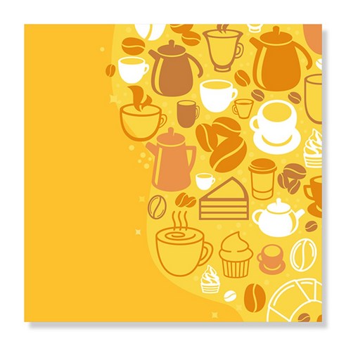 디아섹액자 벽걸이및테이플용, Vector coffee poster