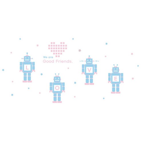 데코사랑 그래픽스티커, 러브로봇3 F