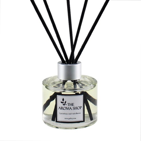 The Aroma Shop 투명유리병 100ml 디퓨저, 티&시트러스