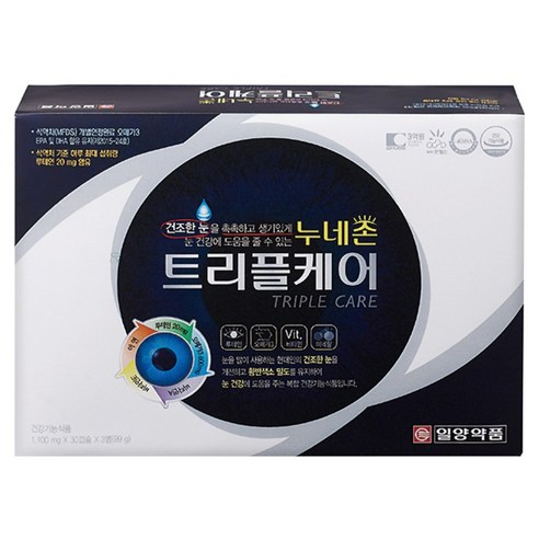 일양약품 누네존 트리플케어, 3개, 33g