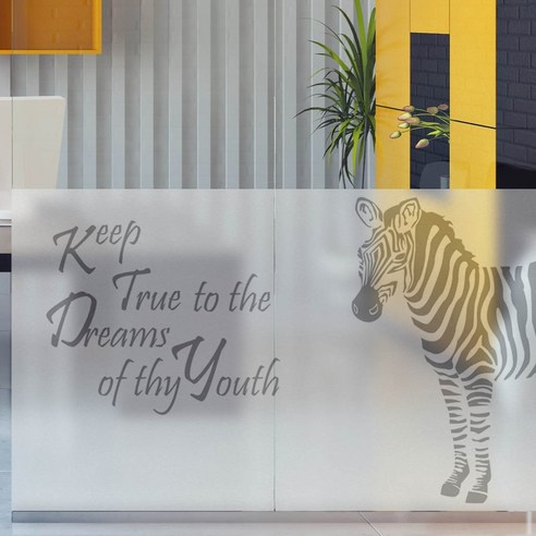 꾸밈 글라스시트지, Zebra 얼룩말