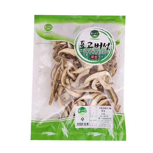 숲자연애 건표고 채, 90g, 1개