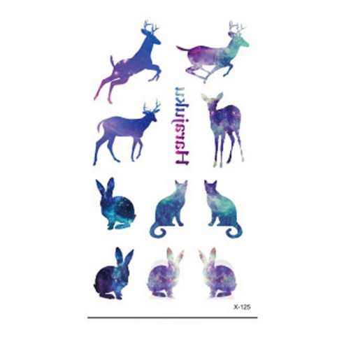 허니걸 타투, X-125, 5개