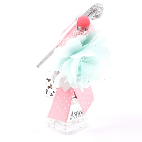 아스파시아 하모니 크리스탈 블루 차량용 디퓨저, 라벤더269, 15ml