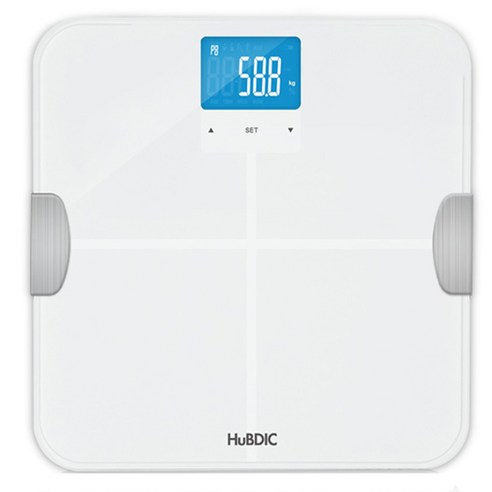 휴비딕 S바디 체지방 체중계 HBF-3000 화이트, 1개