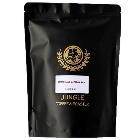 정글인터내셔널 과테말라 안티구아SHB 원두커피, 에스프레소머신, 500g