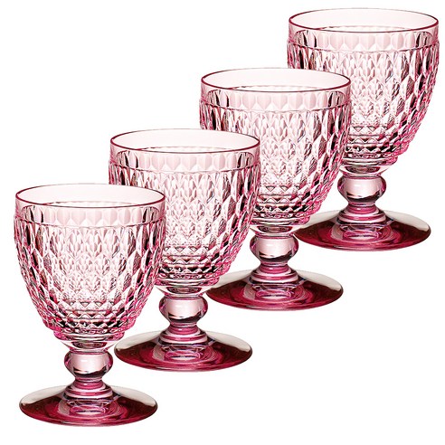 빌레로이앤보흐 보스톤 고블렛 대 400ml, 로즈, 4개