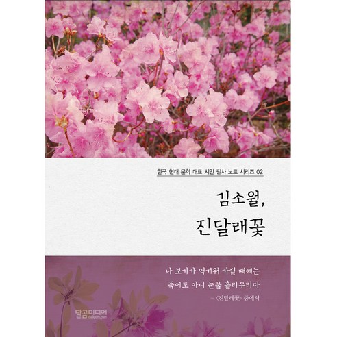 김소월 진달래꽃, 달곰미디어, 김소월 원저/달곰미디어 기획팀 기획/신미희 편