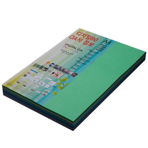 종이문화 디지털OA지 80 100개입, Btype, 210 x 297 mm, A4, 100매