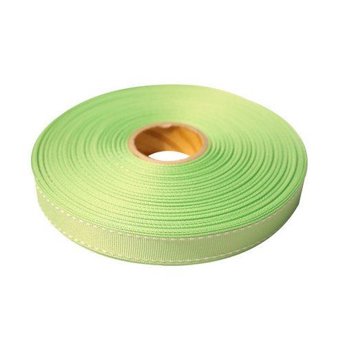 금비코리아 골직스티치 리본 15mm x 45m, 배추색, 1개