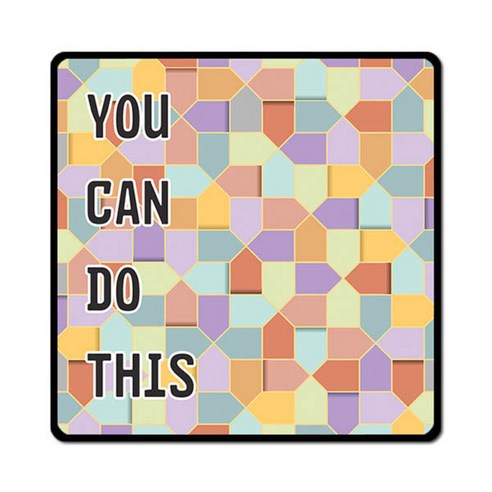 어번던스 메시지 스퀘어 마우스패드, GM79073, 1개