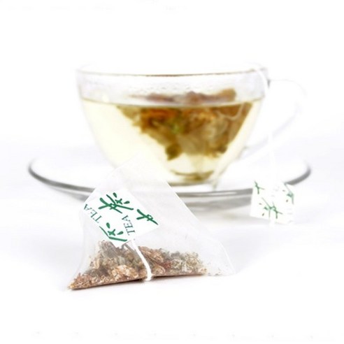 청명약초 꽃차 삼각티백, 돌배, 1g x 15개