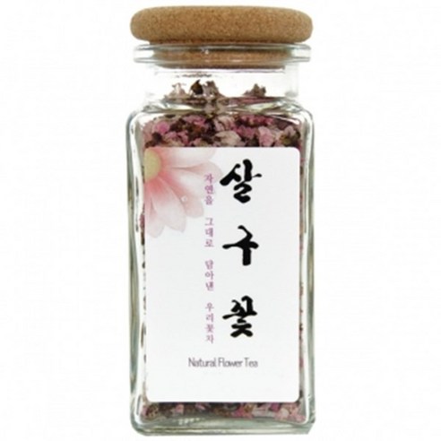 청명약초 꽃차, 살구, 15g x 1개